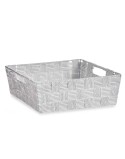 Cestino Multiuso Kipit A3-693109 Bianco Stoffa 3 L 23 x 8 x 27 cm (48 Unità)