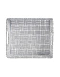 Cestino Multiuso Kipit A3-693109 Bianco Stoffa 3 L 23 x 8 x 27 cm (48 Unità)