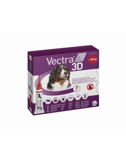 Hundepipette Ceva 3D XL 40 kg 3 Stück