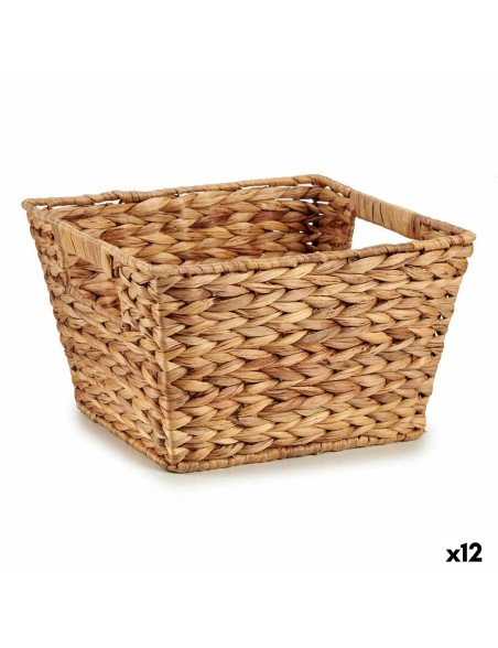 Cesto Marrone Metallo 24 x 18 x 33,5 cm (12 Unità)