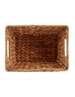 Cesto Marrone Metallo 24 x 18 x 33,5 cm (12 Unità)