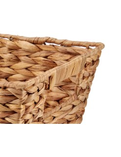 Cesto Marrone Metallo 24 x 18 x 33,5 cm (12 Unità)