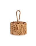 Vassoio Portaposate Marrone Metallo Giacinto d'acqua 20 x 30 x 20 cm (12 Unità)