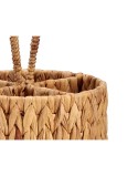 Organizador para Cubiertos Marrón Metal Jacinto de agua 20 x 30 x 20 cm (12 Unidades)