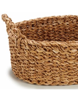 Set di Cesti Con manici Marrone 750 ml 1,5 L 3 L 37 x 23,5 x 17 cm 33 x 20 x 15,5 cm 25 x 16 x 13,5 cm (4 Unità)