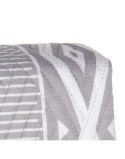 Colcha Reversible 180 x 260 cm Étnico Blanco Gris (6 Unidades)