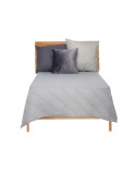 Colcha 180 x 260 cm Gris (4 Unidades)