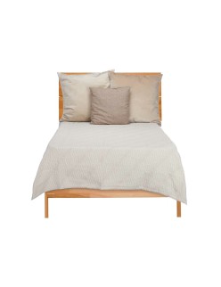 Steppdecke 180 x 260 cm Beige (4 Stück)