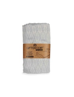 Colcha 180 x 260 cm Rombos Gris (4 Unidades)