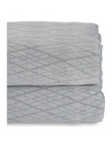 Colcha 180 x 260 cm Rombos Gris (4 Unidades)