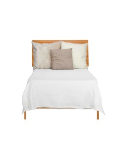 Trapunta 180 x 260 cm Geometrico Bianco (4 Unità)