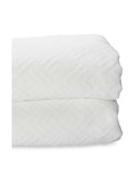 Trapunta 180 x 260 cm Geometrico Bianco (4 Unità)