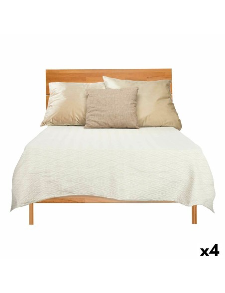 Colcha 240 x 260 cm Rombos Beige (4 Unidades) Colcha 240 x 260 cm Rombos Beige (4 Unidades)