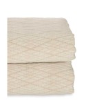 Colcha 240 x 260 cm Rombos Beige (4 Unidades)