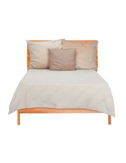 Couvre-lit 240 x 260 cm Beige (4 Unités)