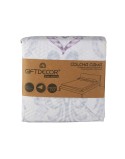 Couette réversible 240 x 260 cm Blanc Violet (6 Unités)