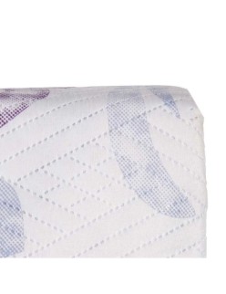 Colcha Reversible 240 x 260 cm Blanco Morado (6 Unidades)
