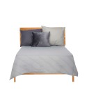 Couvre-lit 240 x 260 cm Gris (4 Unités)