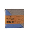Colcha Reversible 240 x 260 cm Azul Gris (6 Unidades)