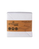 Colcha Reversible 240 x 260 cm Blanco (6 Unidades)