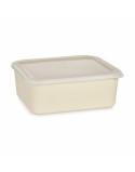 Caja de Almacenaje con Tapa Amarillo 17 x 8 x 23,5 cm (6 Unidades)