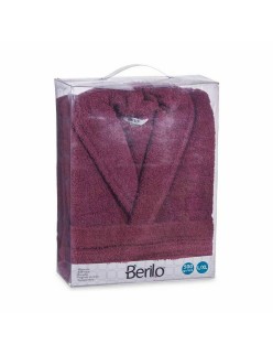 Dressing Gown Berilo REF-9/LXL Red L/XL (6 Units)