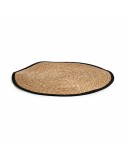 Alfombra Negro Natural 80 x 1 x 80 cm (10 Unidades)