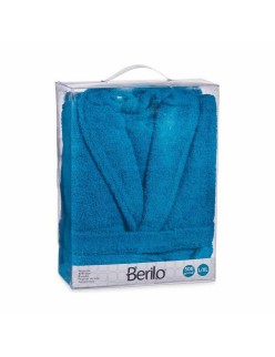 Dressing Gown Berilo REF-5/ML Blue M/L (6 Units)