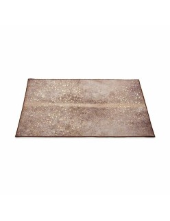 Teppich Weiß Braun 190 x 133 cm (9 Stück)