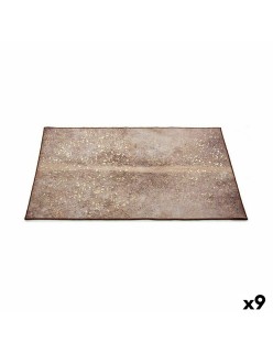 Alfombra Blanco Marrón 150 x 100 cm (9 Unidades)