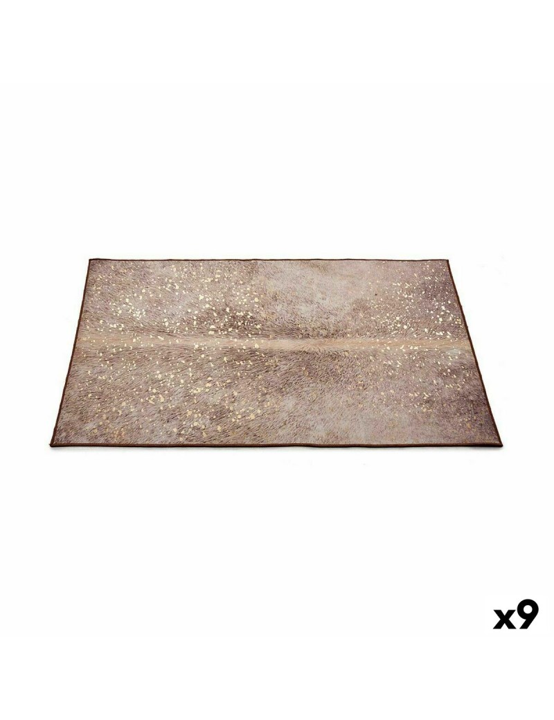 Alfombra Blanco Marrón 150 x 100 cm (9 Unidades)