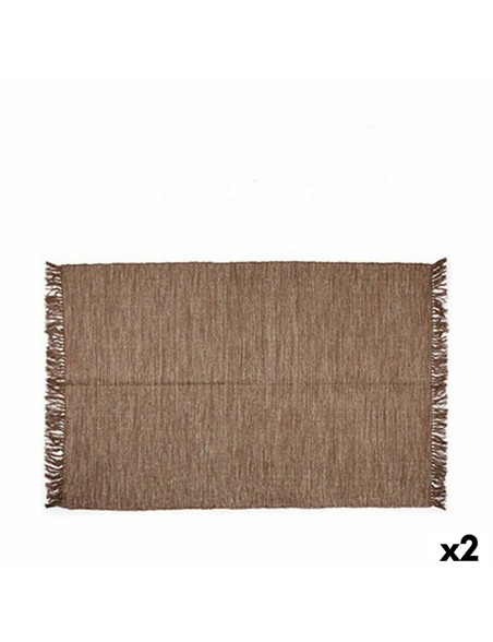 Teppich Braun 180 x 120 cm (2 Stück) Teppich Braun 180 x 120 cm (2 Stück)
