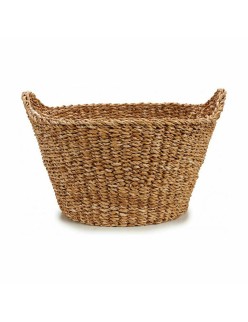 Cesto Con asas Marrón 21 L 50 x 30 x 49 cm (6 Unidades)