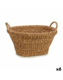 Cesto Con asas Marrón 32 L 58 x 27 x 52 cm (6 Unidades)