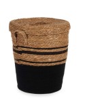 Cesto Marrone Nero Alghe marine 36 x 43 x 36 cm (4 Unità)
