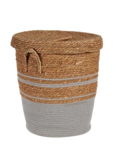 Cesto Marrone Grigio Alghe marine 44 x 48 x 44 cm (4 Unità)