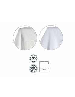 Protector de colchón Blanco 135 x 195 cm (6 Unidades)
