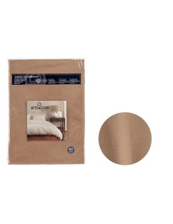 Set di Lenzuola Singolo Marrone (12 Unità)