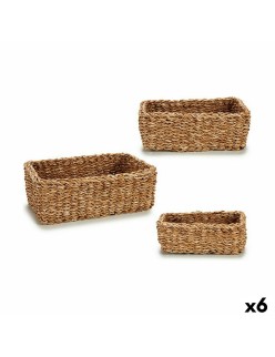 Set di Cesti Marrone (6 Unità)