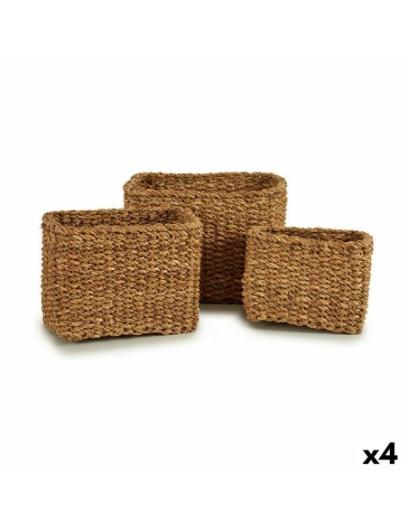 Set di Cesti Marrone (4 Unità)