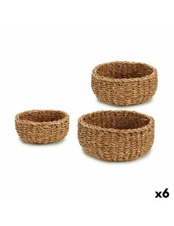 Set di Cesti Marrone (6 Unità)