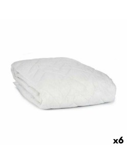 Protector de colchón Blanco 150 x 190 cm (6 Unidades)