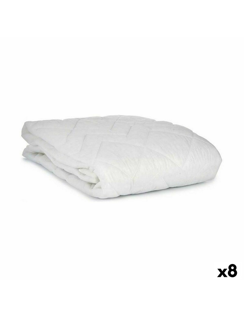 Protector de colchón Blanco 90 x 190 cm (8 Unidades)
