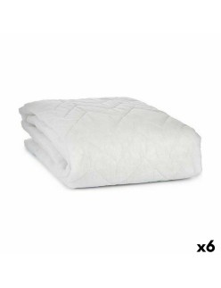 Protector de colchón Blanco 135 x 190 cm (6 Unidades)