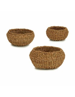 Set di Cesti Marrone (4 Unità)