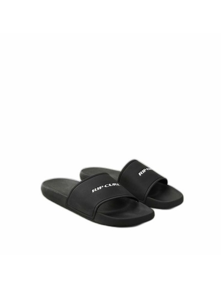 Men's Flip Flops Rip Curl Side Slide Open Toe Black