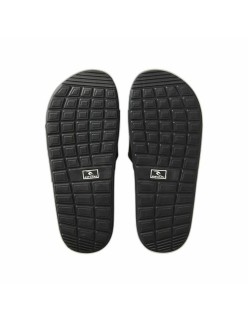 Men's Flip Flops Rip Curl Side Slide Open Toe Black