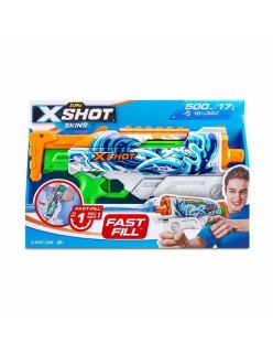 Pistola de Agua X-Shot Skins Hyperload Fast-Fill 34 x 17 x 6 cm