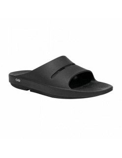 Men's Flip Flops OOfos Ooahh Black