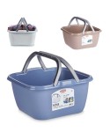 Multi-purpose basket Stefanplast Plastic 13 L 36 x 18 x 34,5 cm With handles (48 Units)